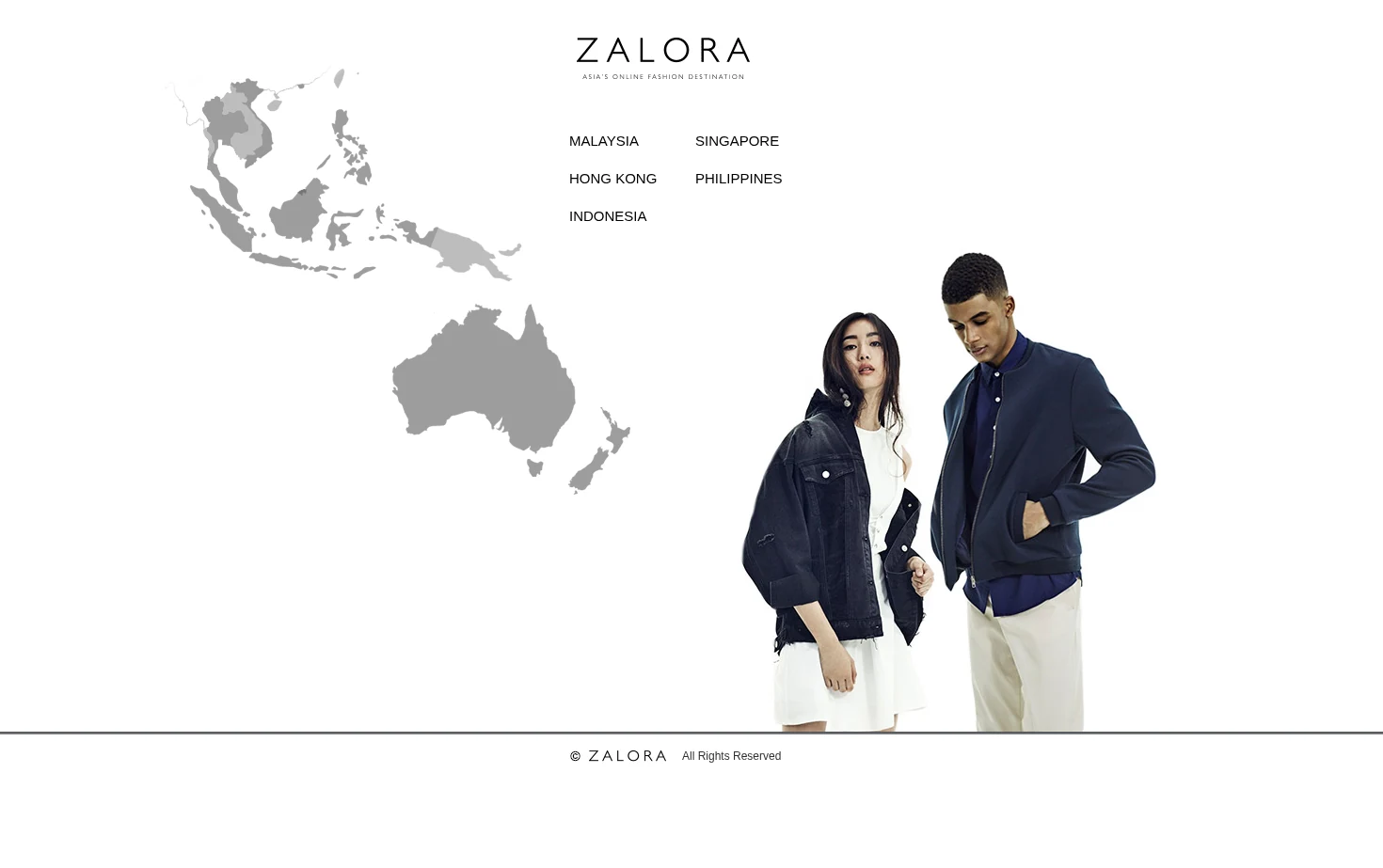 ZALORA 页面快照